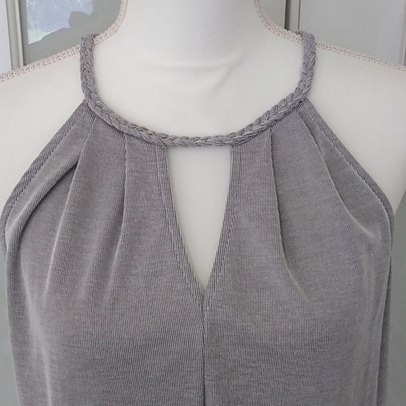 Pixley Georgio Braided Neckline Halter Knit Top Size - XS - Picture 7 of 15